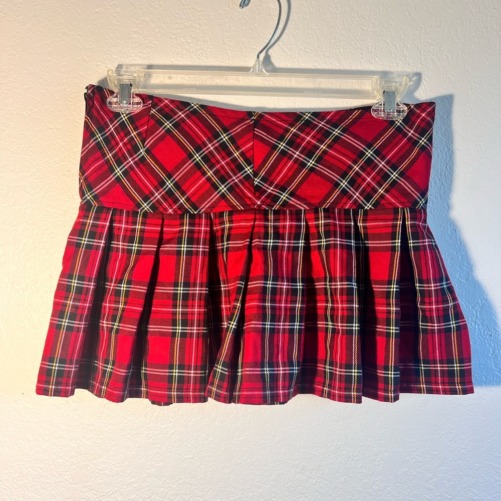 Medium Plaid Mini Skirt